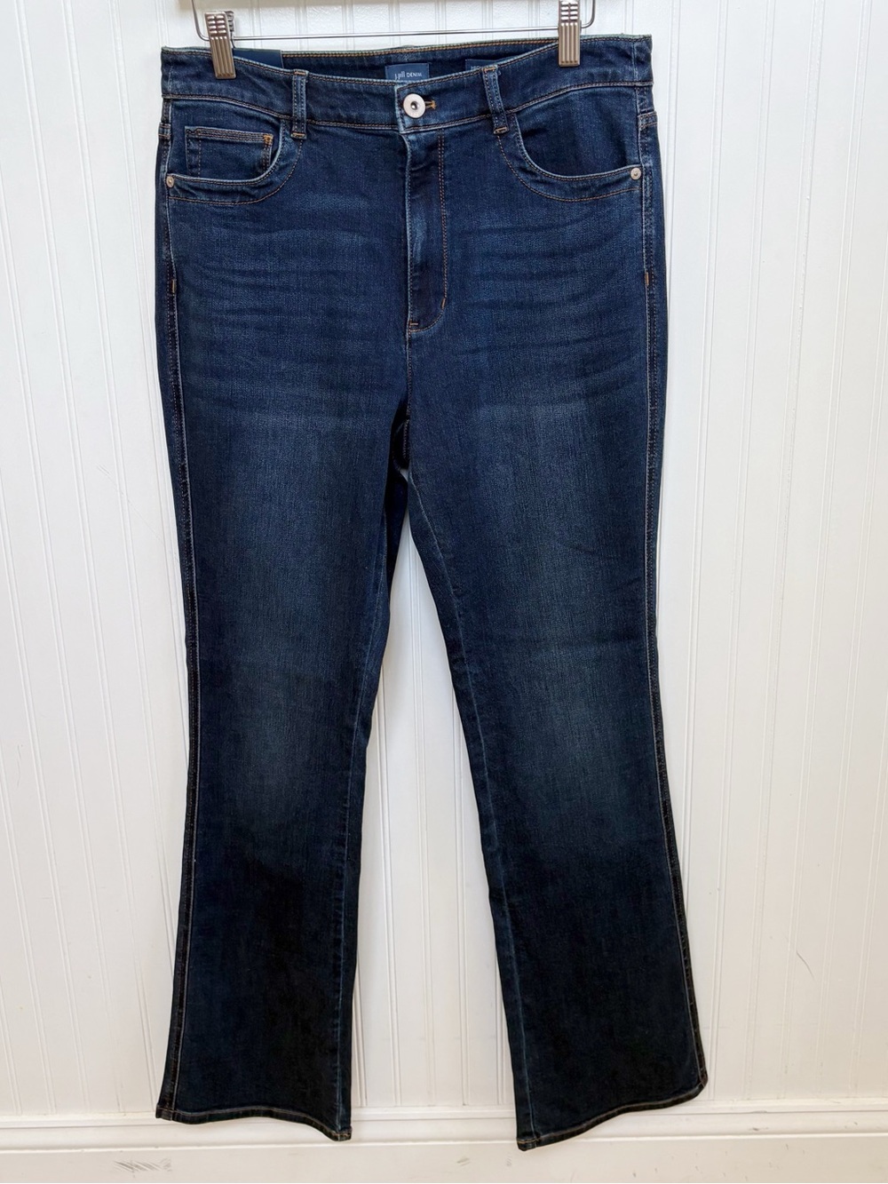 J.Jill Denim Women’s Size 12 Regular High Rise Boot Cut Jeans Highland Wash NEW